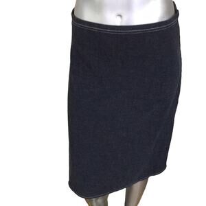 Mona Lucero Blue Pencil Skirt Women's Size M